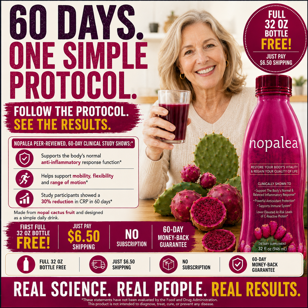Nopalea ad — 60 days, one simple protocol.