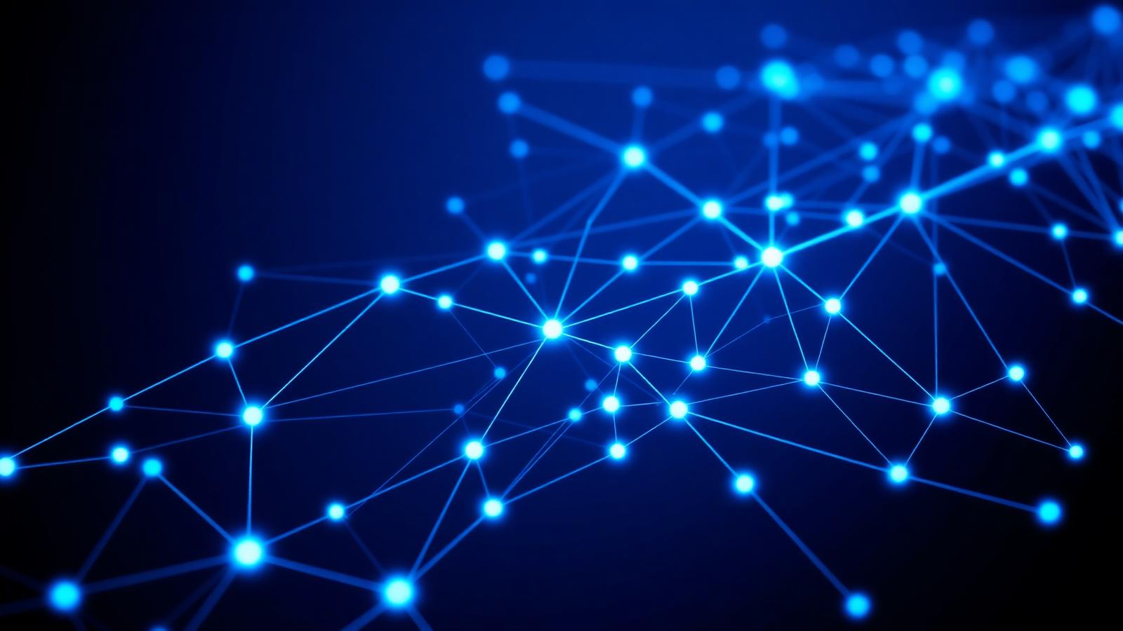 Visualization of a large connected audience network